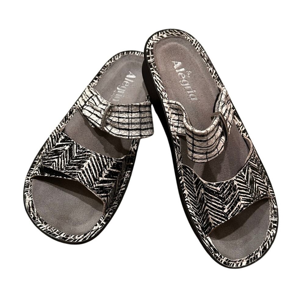 Alegria by PG Lite Karmen Unity Sandal Comfort Adjustable Slide Sandals 8.5 US